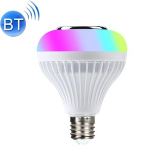 YYD-002 8+8LEDs Bluetooth Music RGB Lighting Bulbs Smart Home Audio Bulbs with Remote Control