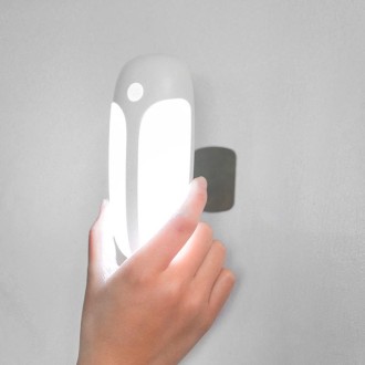 USB Rechargeable Firefly Smart Body Sensor LED Light(White Light)