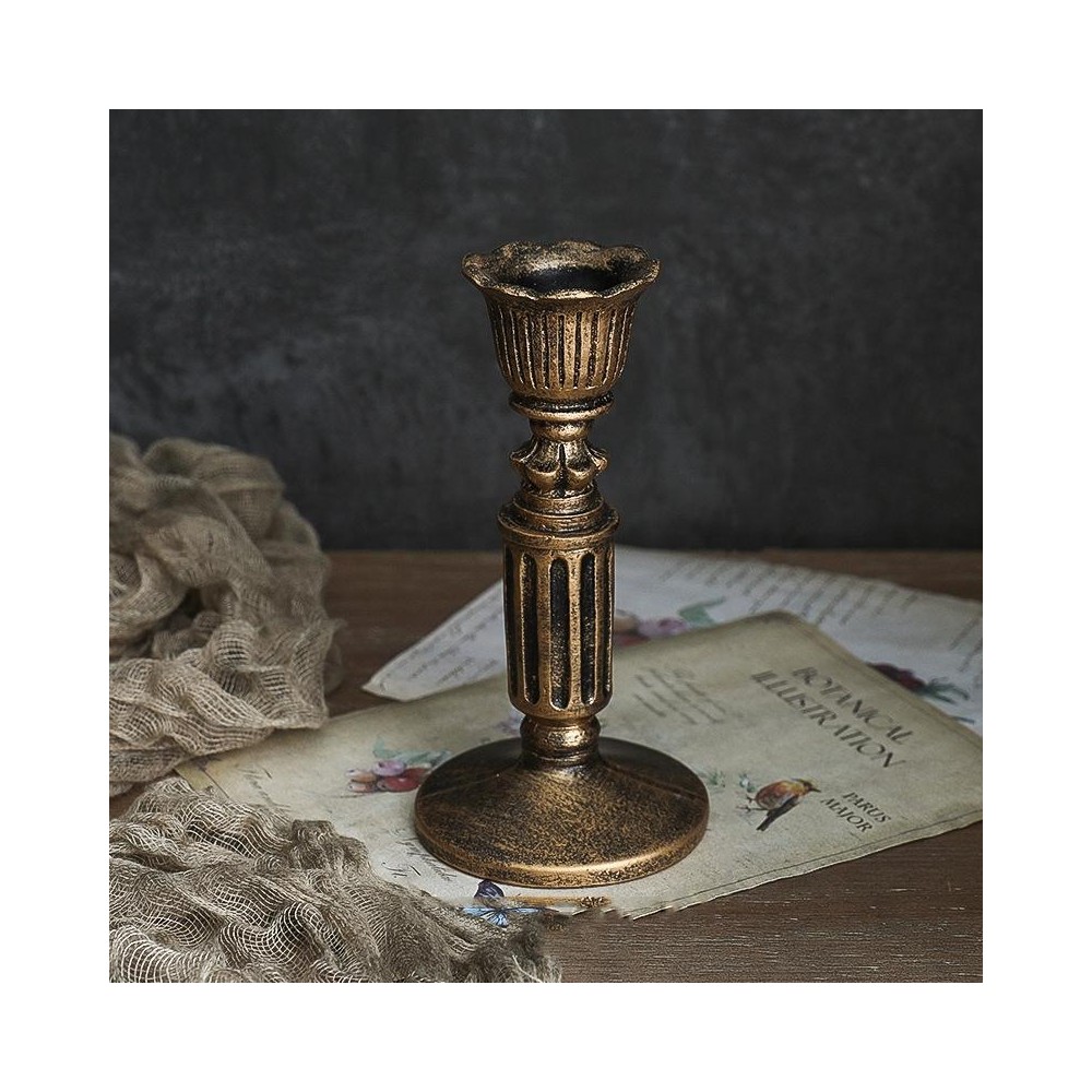 Retro Candlestick Photo Prop Home Decoration Ornaments without Candles(Style 3)