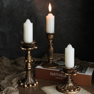 Retro Candlestick Photo Prop Home Decoration Ornaments without Candles(Style 3)