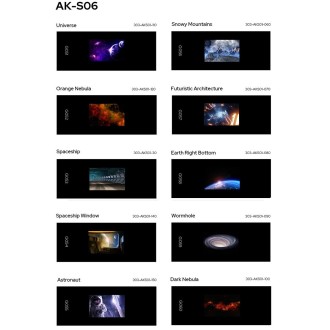 Godox AK-S06 10 in 1 Transparencies Collection Slide Set for Godox AK-R21 Projection Kit