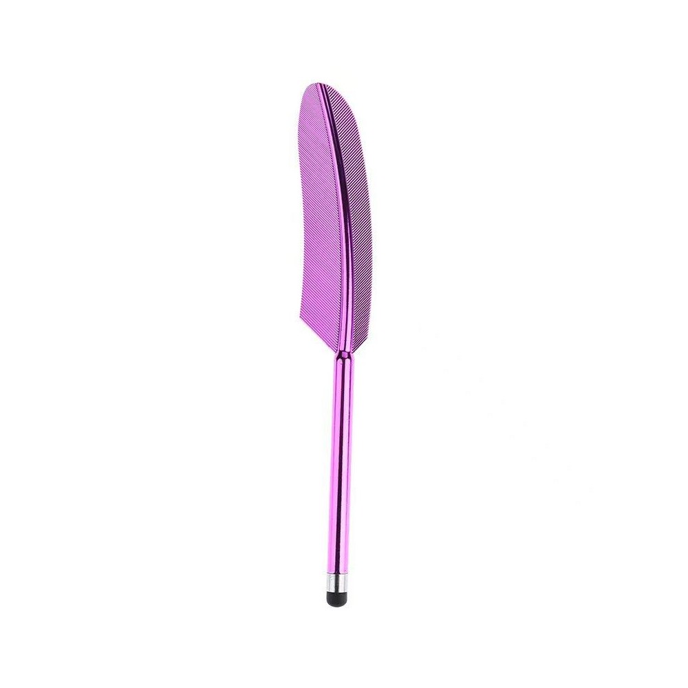 Electroplated Feather Stylus Pen(Violet)