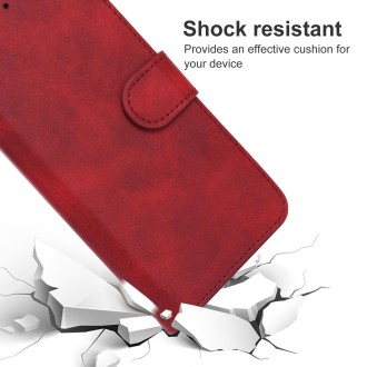 Leather Phone Case For Meizu 16 Plus(Red)