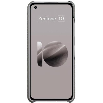 For Asus Zenfone 9 / Zenfone10 5G imak Ruiyi Series Cloth Texture PU + PC Phone Case(Light Grey)