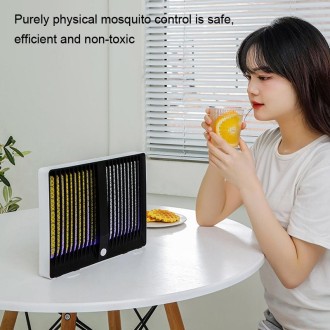 Mosquito Killer Lamp Household Fly Catchers, Style: Charge and Plug Dual-Use Black