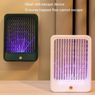 Household USB Wall Mounted Mosquito Killer Lamp, Style: Plug-in Model Green