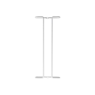 Simple Single-Row Red Wine Cup Inverted Rack(White)