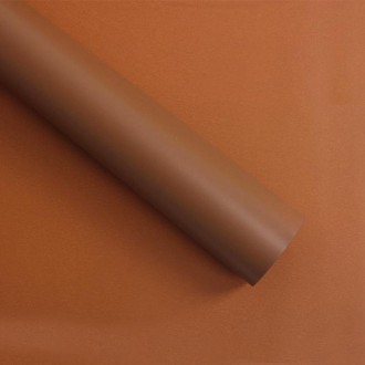 20 Sheets / Pack Flower Wrapping Paper Matte Paper Gift Paper Translucent Wrapping Paper Material, Colour: Brown