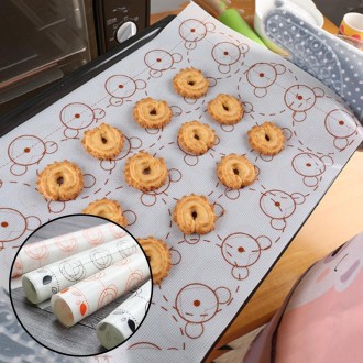 Kitchen Multi-function Roast Macaron Sugar not Sticky Pad & Kneading Pad & Insulation Pad, Size: 40*30cm