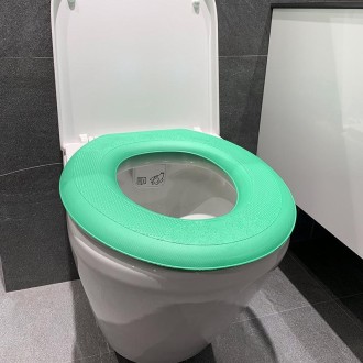 EVA Thermal Adhesive Toilet Seat Washer, Colour: Green