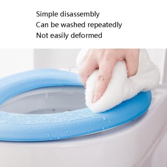 EVA Thermal Adhesive Toilet Seat Washer, Colour: Green