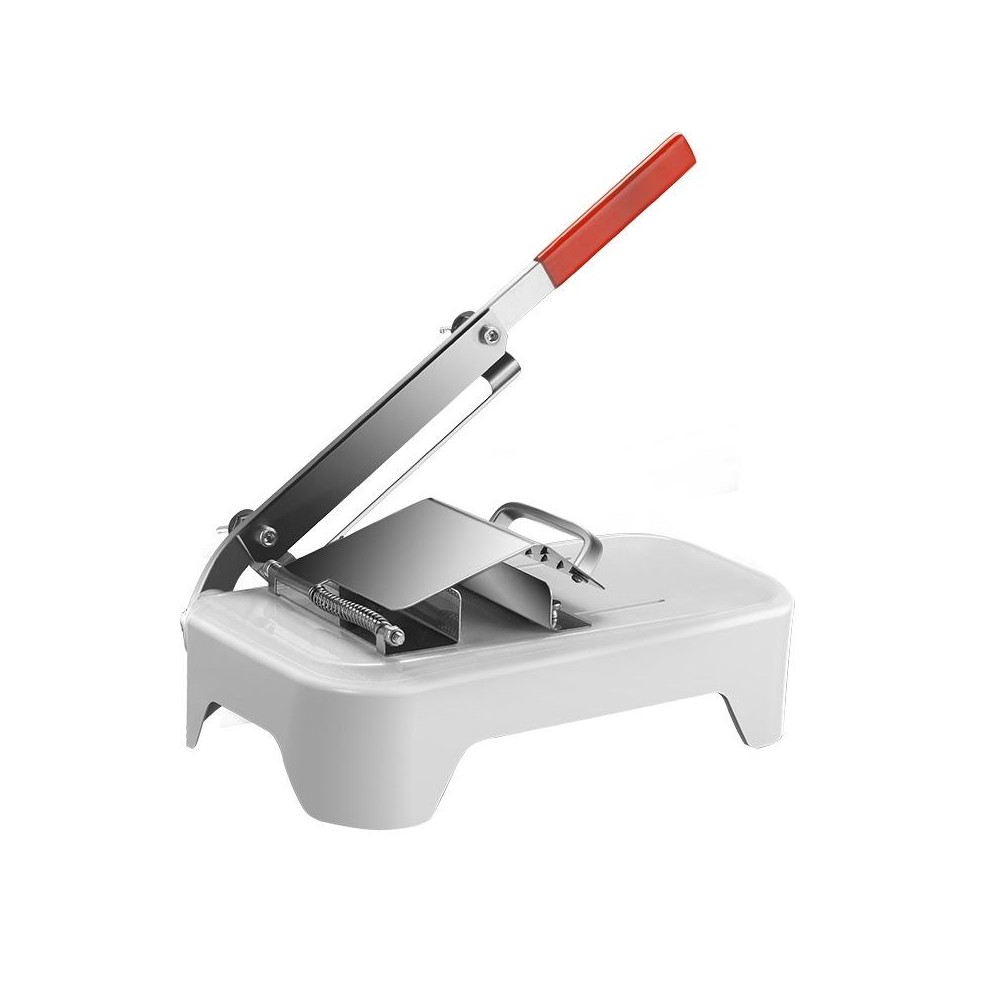 Lamb Slicer Household Manual Vegetable Cutter Meat Slicer(White)