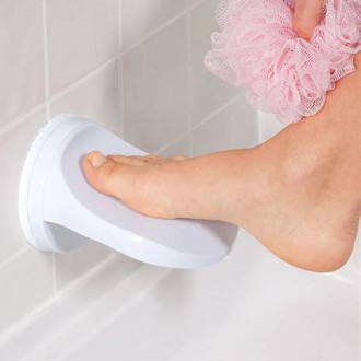 Bathroom Detachable Suction Cup Foot Pedal No Punching & No Bending Foot Pedal