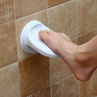 Bathroom Detachable Suction Cup Foot Pedal No Punching & No Bending Foot Pedal