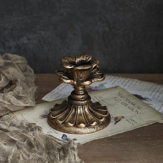 Retro Candlestick Photo Prop Home Decoration Ornaments without Candles(Style 1)