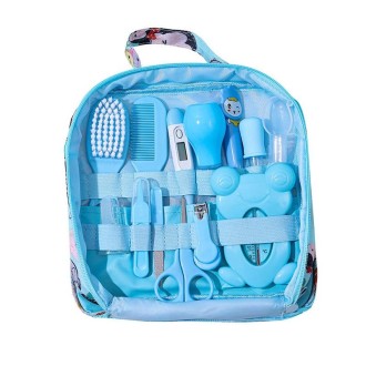 13 in 1 Baby Cleaning and Care Set Daily Cleaning Supplies Nursing Package, Sort by color: A-type Blue