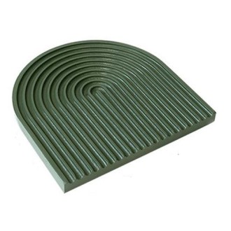 Water Ripple Cutting Board Afternoon Tea Snack Plate Photo Props Medium (Dark Green)