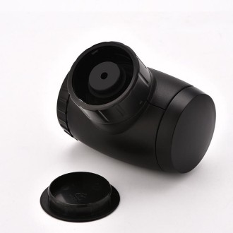 Power Reminder ABS Electric Red Wine Freshness Stopper Vacuum Stopper(Black)