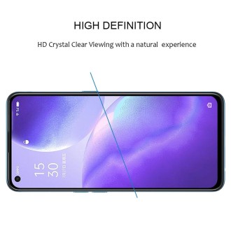 For OPPO Reno5 5G / 4G Full Glue Full Screen Tempered Glass Film