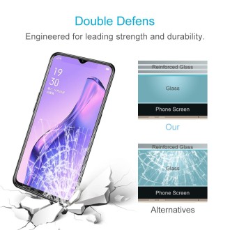 For OPPO A31 (2020) 50 PCS 0.26mm 9H 2.5D Tempered Glass Film