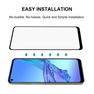 For OPPO A33 (2020) Full Glue Full Screen Tempered Glass Film