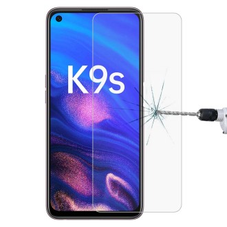 0.26mm 9H 2.5D Tempered Glass Film For OPPO K9s / K10 Energy 