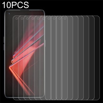 For OPPO K9 10 PCS 0.26mm 9H 2.5D Tempered Glass Film