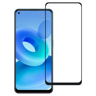 For OPPO A95 5G Full Glue Full Cover Screen Protector Tempered Glass Film