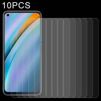 10 PCS 0.26mm 9H 2.5D Tempered Glass Film For OPPO K10 / K10 5G China / A96 4G