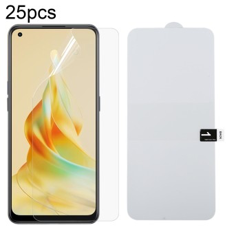 For OPPO Reno8 T 4G 25pcs Full Screen Protector Explosion-proof Hydrogel Film