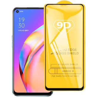 For OPPO A93 5G / A93s 5G 9D Full Glue Full Screen Tempered Glass Film