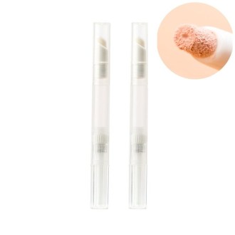 5 PCS Liquid Foundation Small Sample Refilling Pen Travel Portable Rotary Vacuum Refilling Bottle Specification： Flocking Type