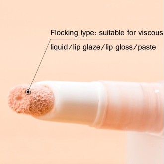 5 PCS Liquid Foundation Small Sample Refilling Pen Travel Portable Rotary Vacuum Refilling Bottle Specification： Flocking Type