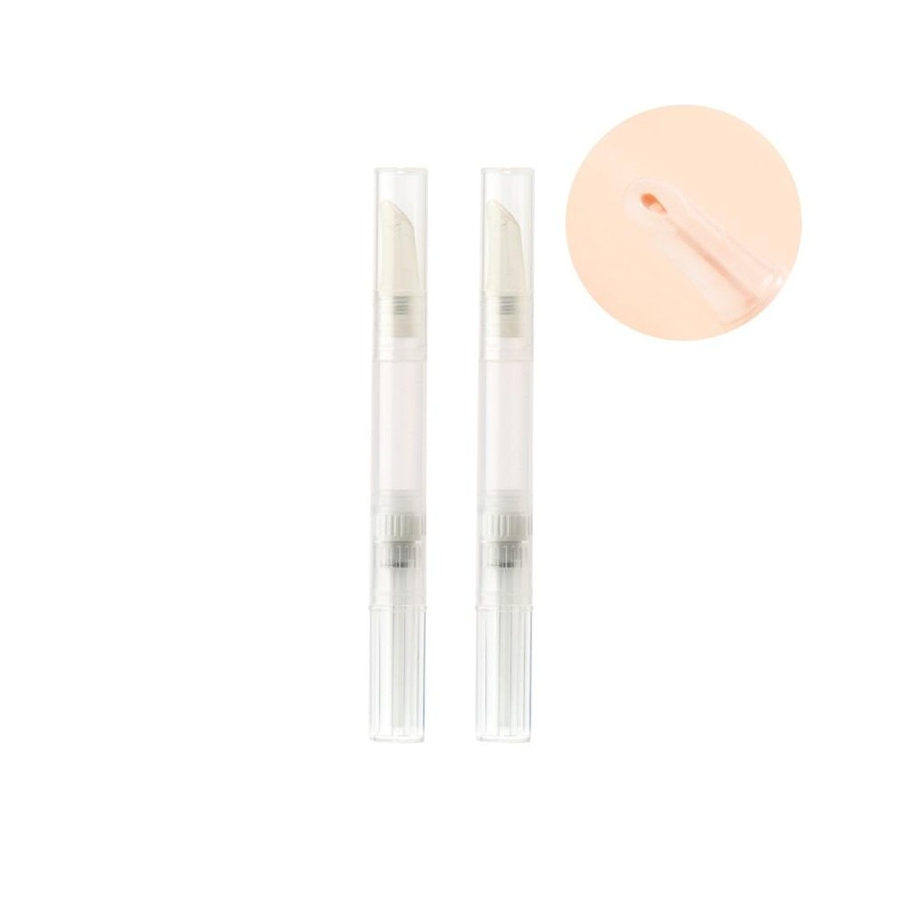 5 PCS Liquid Foundation Small Sample Refilling Pen Travel Portable Rotary Vacuum Refilling Bottle Specification： Silicone Type