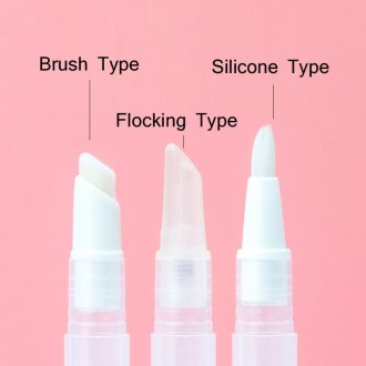 5 PCS Liquid Foundation Small Sample Refilling Pen Travel Portable Rotary Vacuum Refilling Bottle Specification： Silicone Type