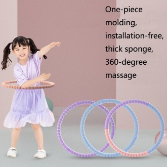 Children High Elastic Sponge Fitness Circles (40cm Lilac Purple)