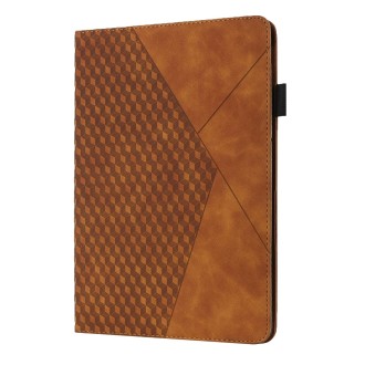 Rhombus Skin Feel Horizontal Flip Tablet Leather Case with Card Slots & Holder & Sleep / Wake-up Function For iPad 9.7 2018 / 20