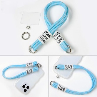 imak Short Style Phone Anti-Lost Lanyard(Blue)