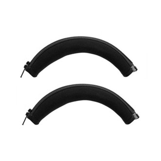 2 PCS Headset Earmuffs Sponge Cover for Edifier W820nb,Style: Black Head Beam 