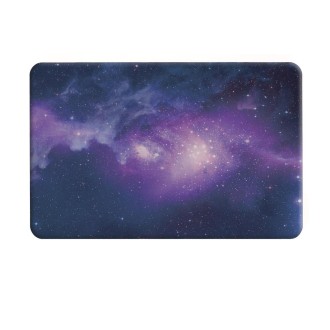 For Macbook Air 11.6 inch Starry Sky Patterns Apple Laptop Water Decals PC Protective Case(Blue)