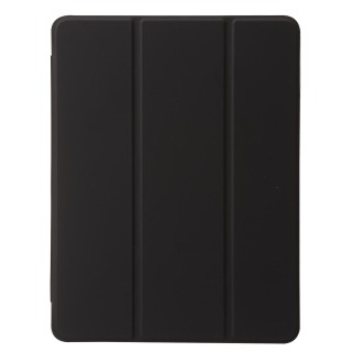 Clear Acrylic Leather Tablet Case For iPad Air 2 / Air / 9.7 2018 / 9.7 2017(Black)