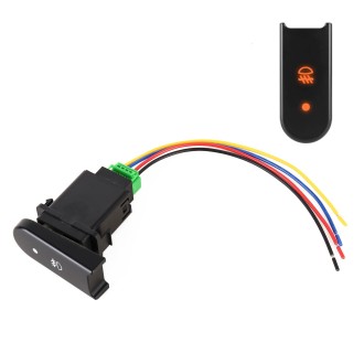 TS-19 Car Fog Light On-Off Button Switch with Cable for Hyundai