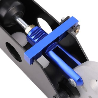 Car Modification Racing Hydraulic Drift Handbrake Short Straight Handle(Blue)