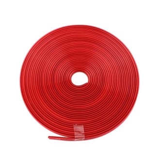 8m/roll Car Wheel General Sticker Modified Protection Sticker Anti-collision Strip(Red)