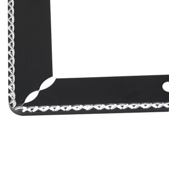 2 PCS Stainless Steel License Plate Frame Simple and Beautiful Car License Plate Frame Holder Universal License Plate Holder Car