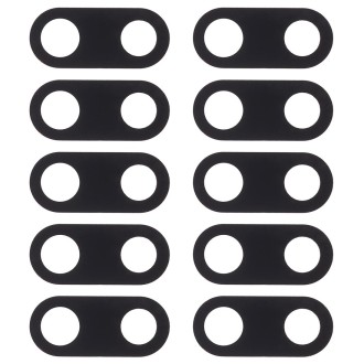 10 PCS Back Camera Lens Cover for Nokia 3(Black)