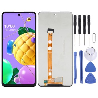 LCD Screen and Digitizer Full Assembly for LG K52 / Q52 / K62(Brazil) LMK520, LM-K520, LMK520E, LM-K520E, LMK520Y, LM-K520Y, LMK