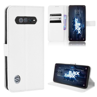 For Xiaomi Black Shark 5 RS Diamond Texture Leather Phone Case(White)