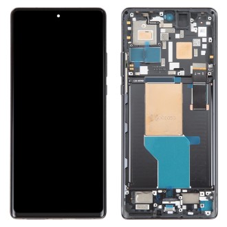 Original LCD Screen For Motorola Moto Edge 30 Ultra Digitizer Full Assembly With Frame