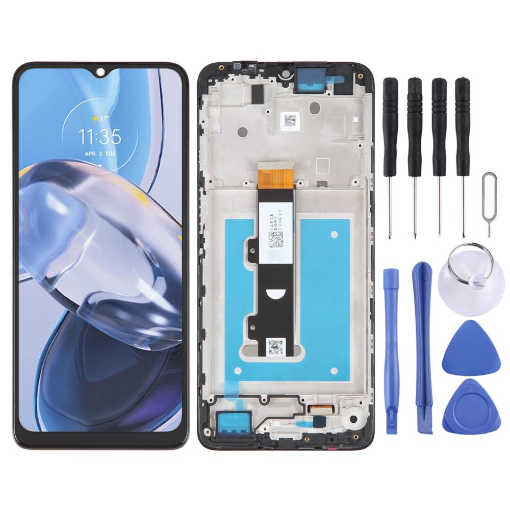 Original LCD Screen For Motorola Moto E22 / E22i Digitizer Full Assembly With Frame